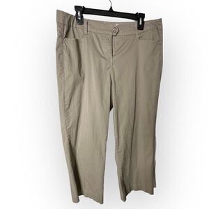 Style & Co Mushroom Grey Pants Size 12